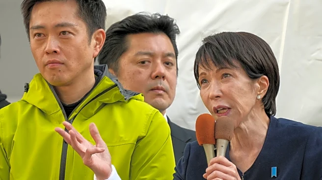 Japan's first female prime minister counts on her popularity to help her party win Sunday's election