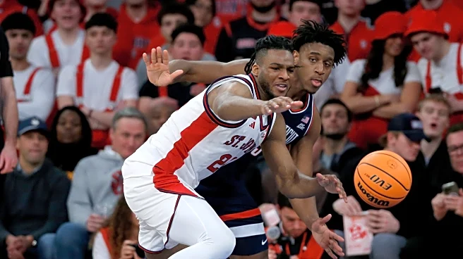 Ejiofor leads No. 22 St. John's past No. 3 UConn 81-72 at MSG, ending Huskies' 18-game win streak