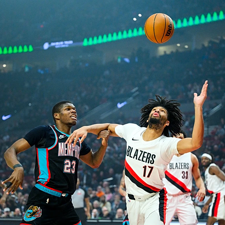 Grant scores 23 points to help Trail Blazers rout Grizzlies, 135-115