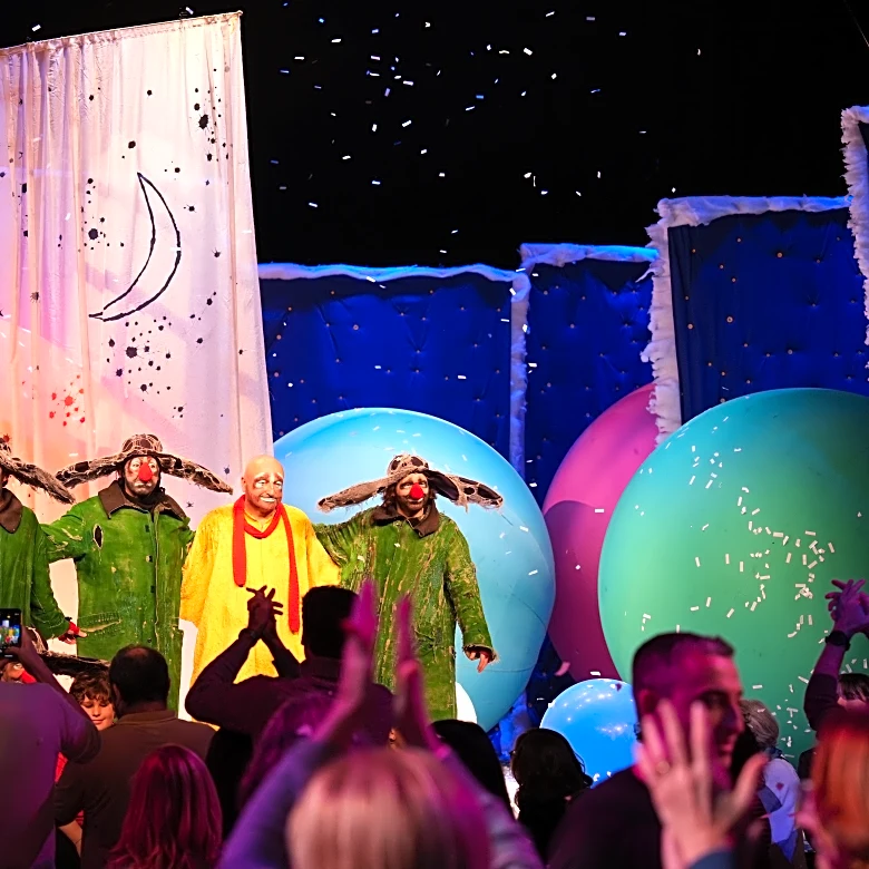 Olympics opening ceremony in Milan was lacking snow, but tiny winter wonderland was on its sidelines