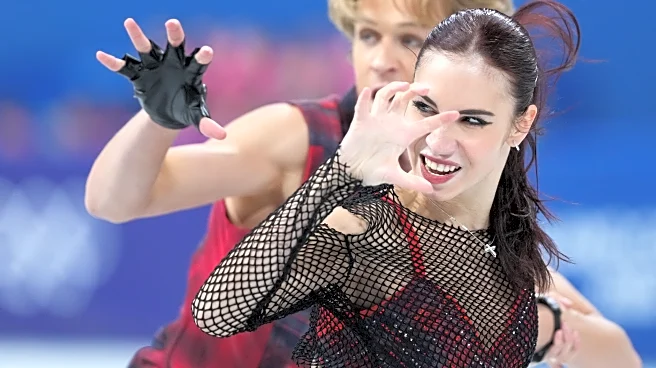 Las Vegas-born ice dancer Diana Davis elevates Georgia at Olympics despite a hearing impairment