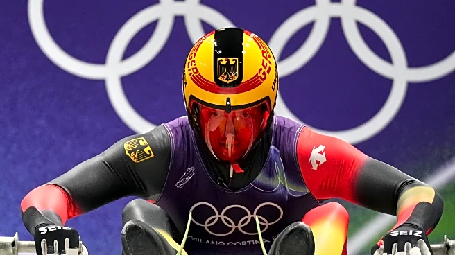 Langenhan, Mueller, Fischnaller lead way after 1st 2 runs of Olympic men's luge race