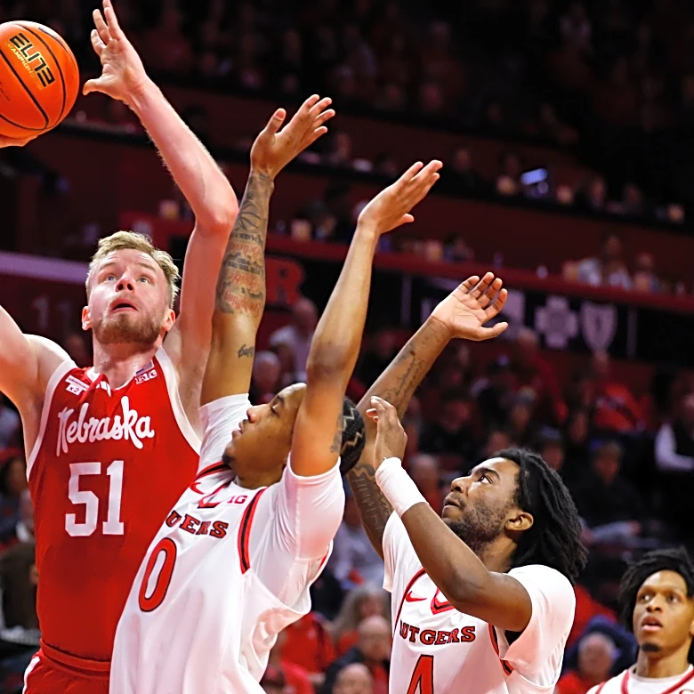 Rienk Mast's 26 points lead No. 9 Nebraska over Rutgers, 80-68