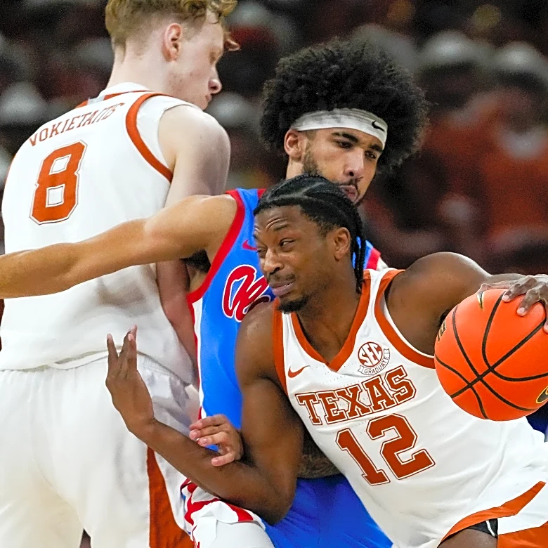 Vokietaitis scores 27 points, Texas ends game on 14-0 run to beat Ole Miss 79-68