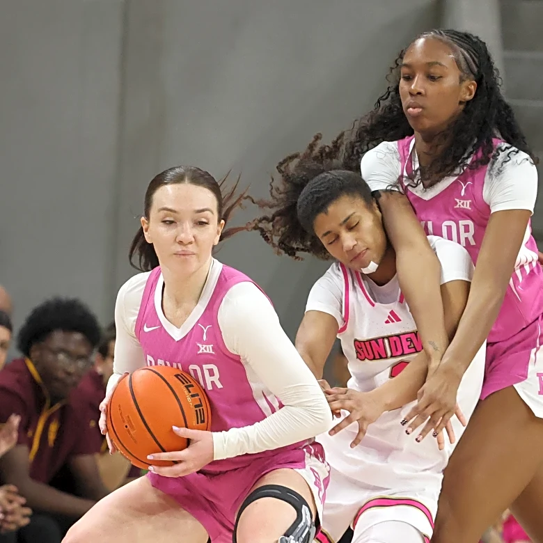 No. 15 Baylor women beat Arizona State 67-64