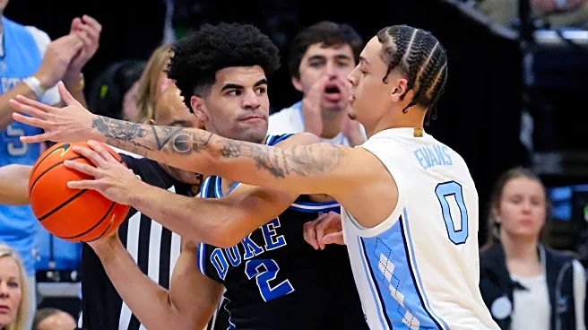 Seth Trimble hits late 3 to lift No. 14 UNC past No. 4 Duke 71-68 in stunning rivalry finish