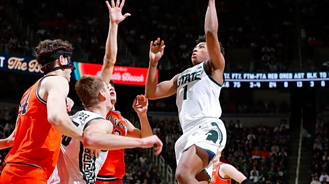Fears stars for No. 10 Michigan State in OT win over No. 5 Illinois after Izzo debated benching him