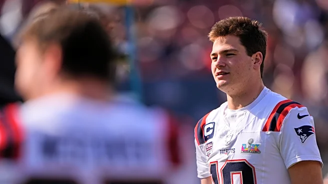 Drake Maye and the Patriots take on Sam Darnold and the Seahawks in Super Bowl 60