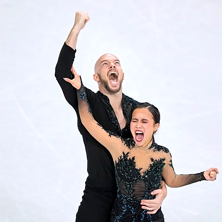 Kam and O'Shea deliver career-best free skate to keep US ahead in Olympic team figure skating