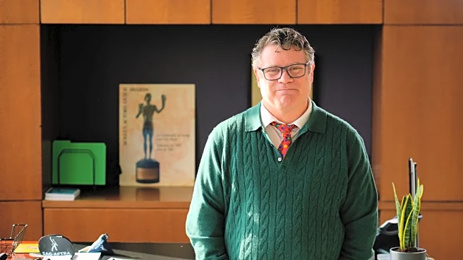 As head of the actors guild, Sean Astin brings a little Rudy, a little Samwise, and a lot of fight