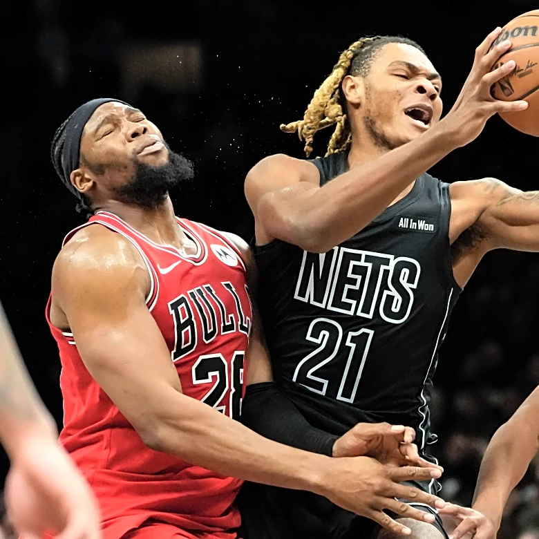 Nic Claxton's 28 points power Nets past Bulls 123-113