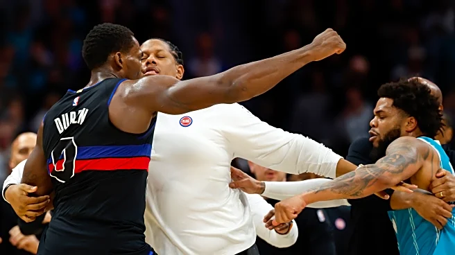 Four players ejected after Pistons and Hornets tussle in physical game won by Detroit