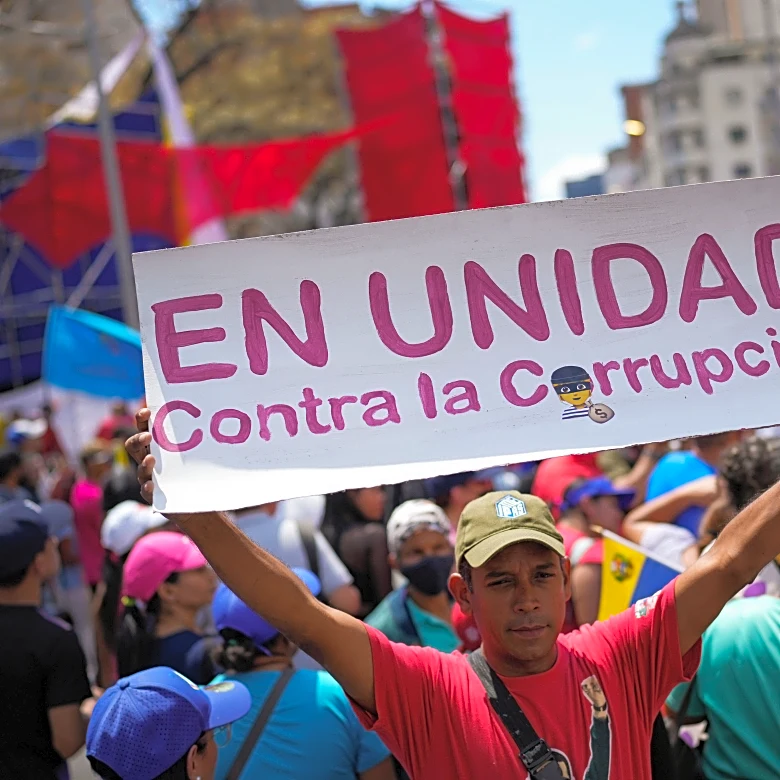 Survey says democracies' anti-corruption efforts are slipping and raises concern about the US