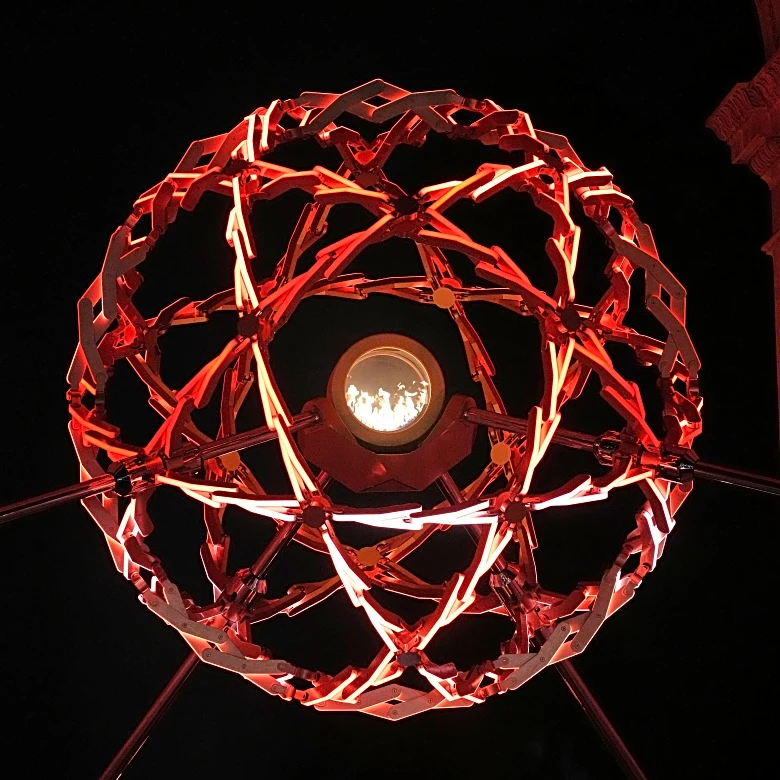 Milan's nightly Olympic cauldron light show draws thousands to Arch of Peace