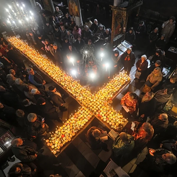 Bulgarians pray for bees and bless honey on St. Haralambos Day