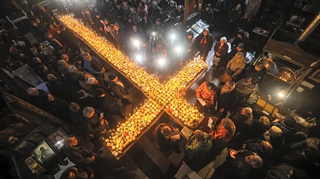 Bulgarians pray for bees and bless honey on St. Haralambos Day