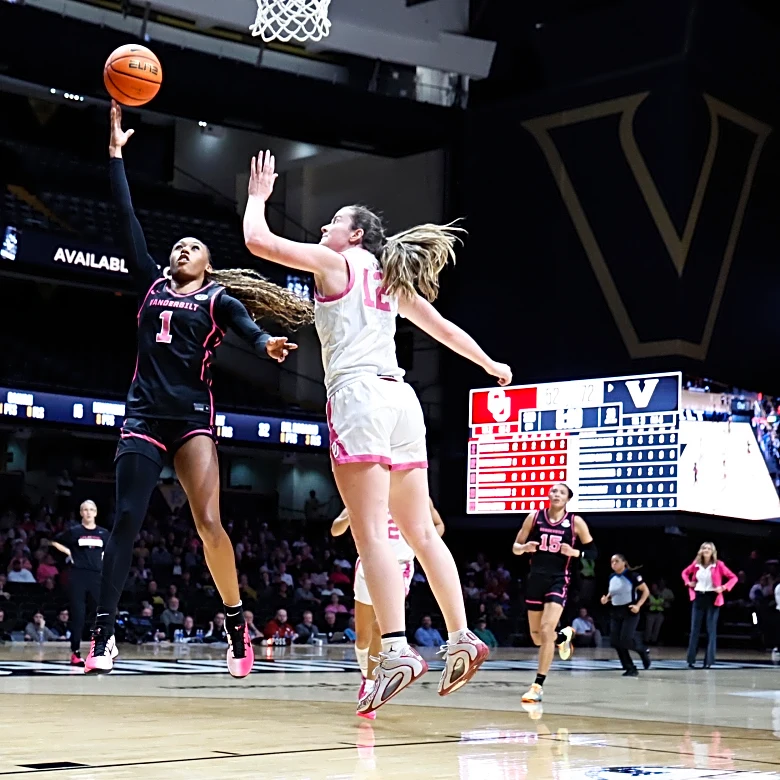 AP women's basketball player of the week is No. 5 Vanderbilt's Mikayla Blakes