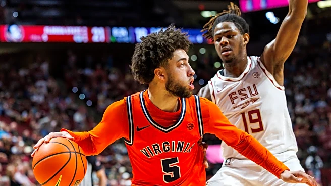 White scores 19 as No. 15 Virginia rallies past Florida State 61-58 to win 5th straight