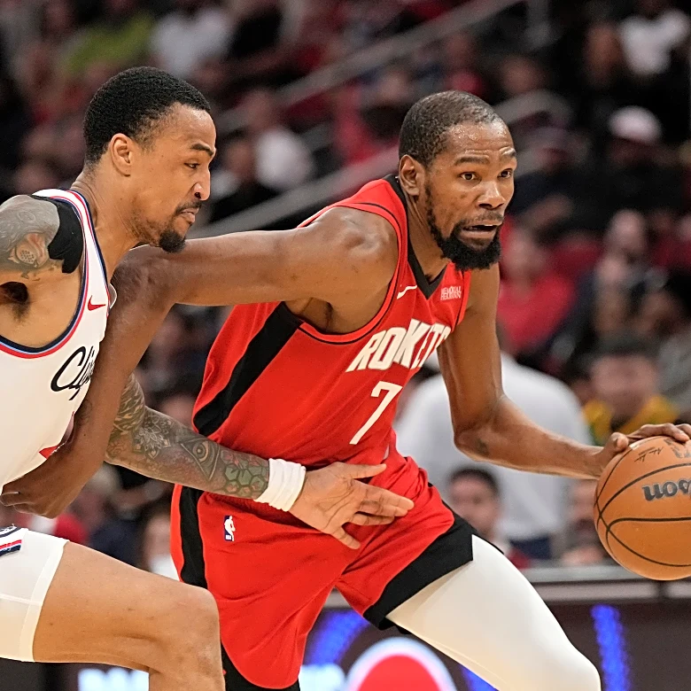 Durant's 26 points lead Rockets over Clippers 102-95