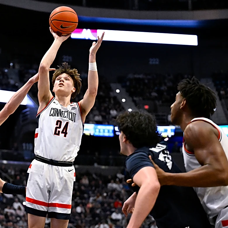 It's business as usual as UConn freshman Braylon Mullins prepares to return home to Indiana