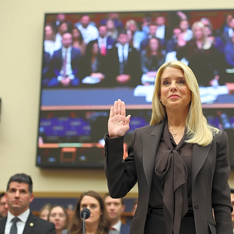 Bondi clashes with Democrats as she struggles to turn the page on turmoil over the Epstein files