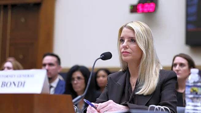 The Latest: Bondi deflected questions on Epstein files across 5-hour hearing