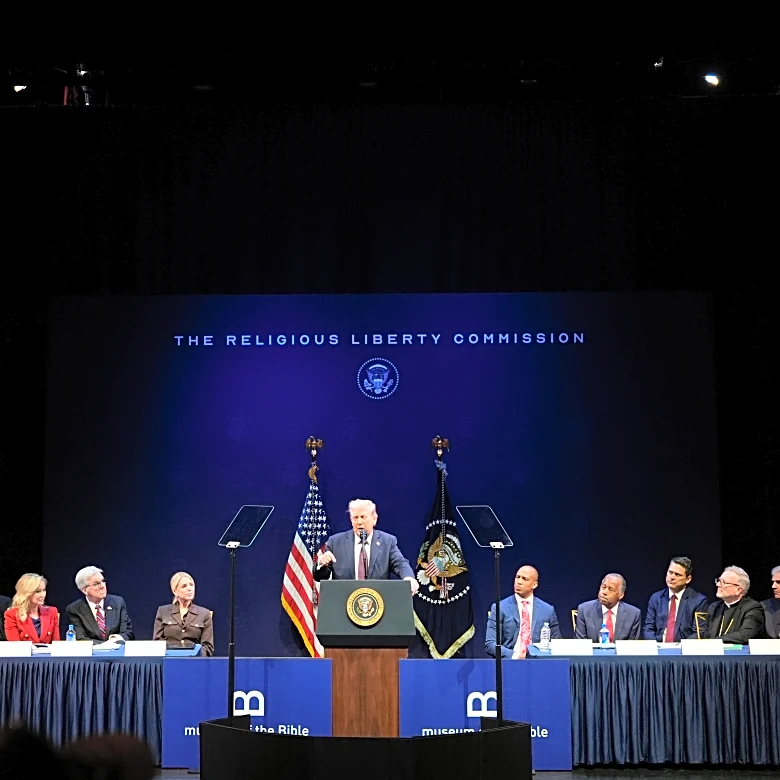 Member of Trump's Religious Liberty Commission ousted in dispute over antisemitism