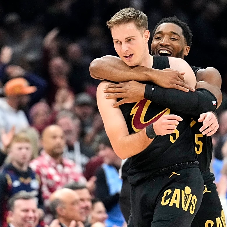 Sam Merrill scores 32 as Cavaliers beat Wizards 138-113 in James Harden's home debut