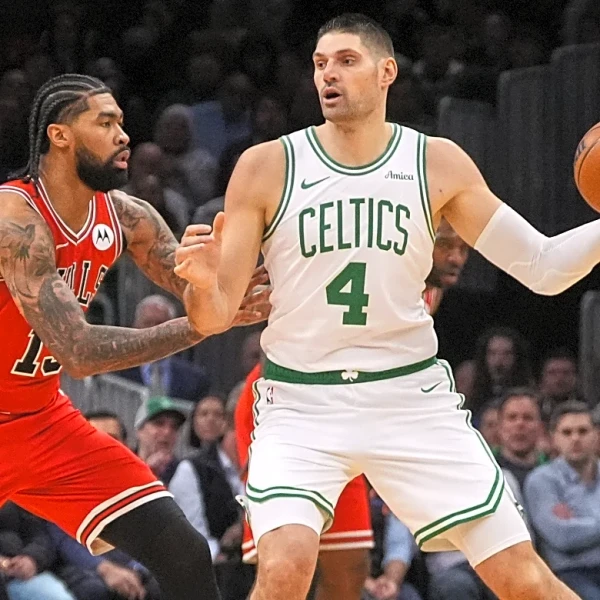Celtics beat injury-riddled Bulls 124-105 as Vucevic scores 19 against his former team