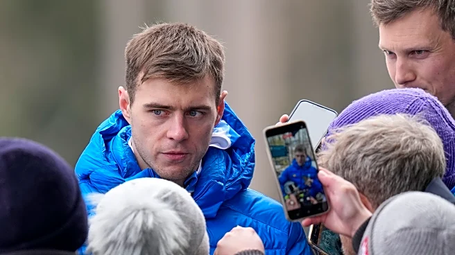 Race day arrives for Ukraine's Vladyslav Heraskevych, who says he'll use banned helmet