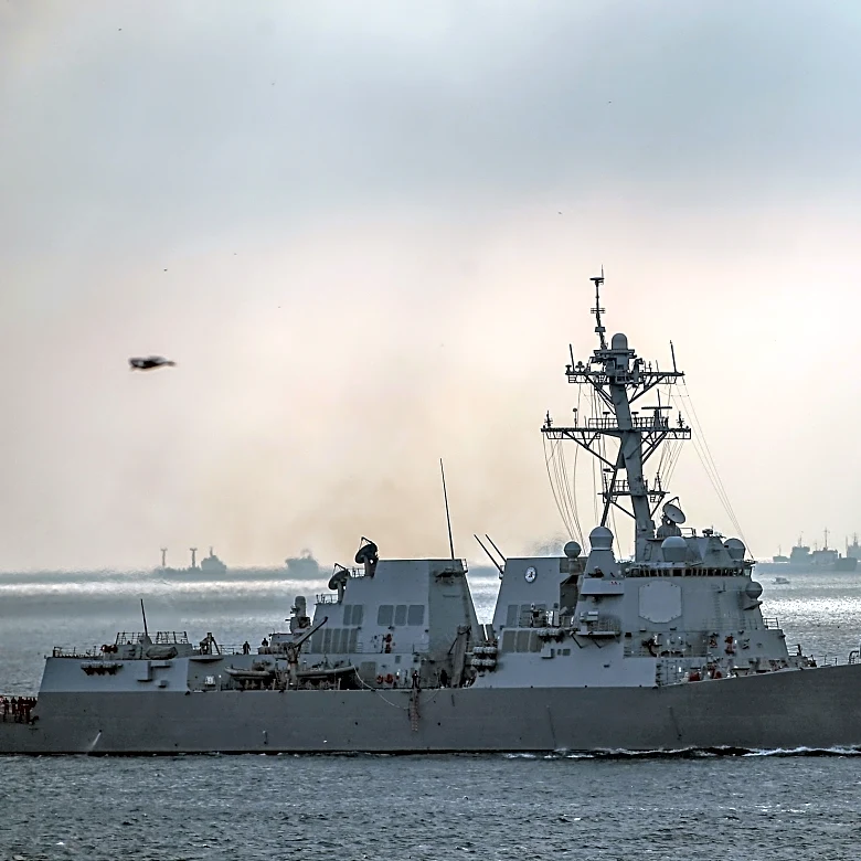 2 US Navy ships collide in the Caribbean, leaving 2 sailors with minor injuries