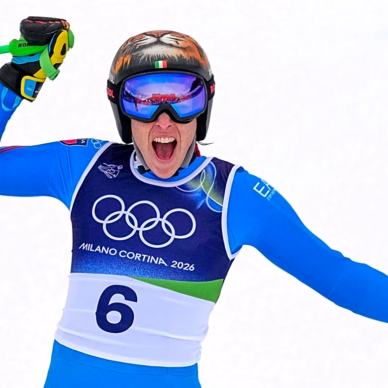 Federica Brignone likens comeback from broken leg to super-G gold at home Olympics to a 'fake' film