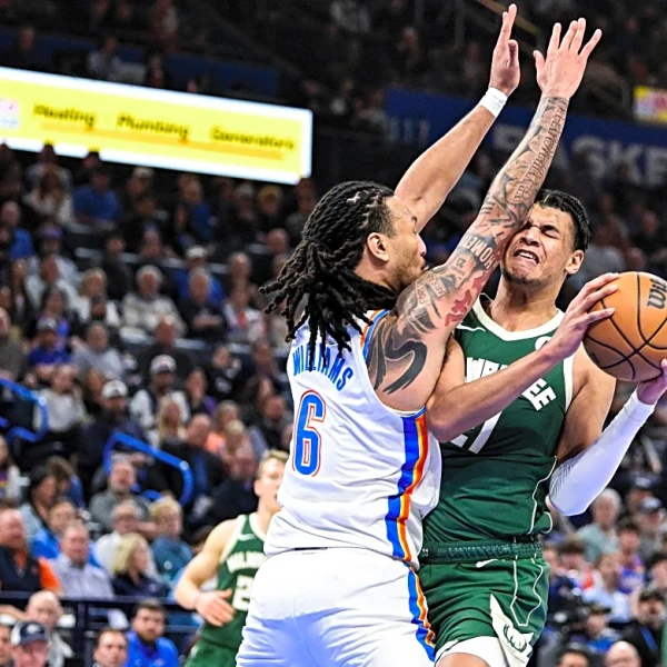 Former Thunder forward Ousmane Dieng powers Bucks past Oklahoma City, 110-93