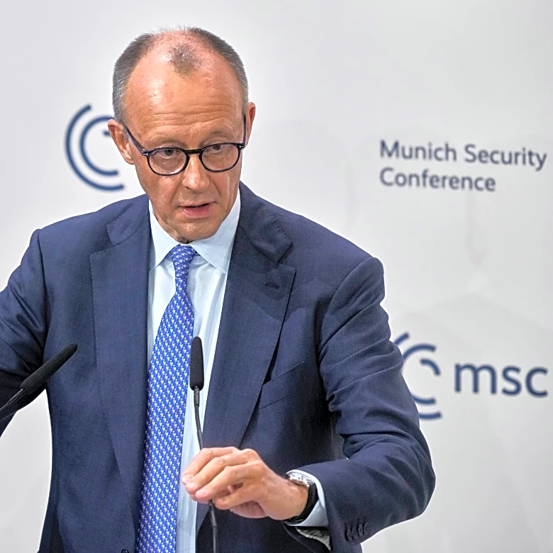 German leader calls on the US and Europe to 'repair and revive trans-Atlantic trust together'