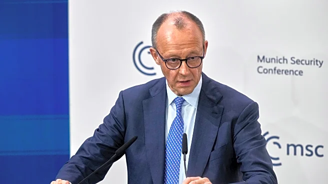 Germany's leader calls on the US and Europe to 'repair and revive trans-Atlantic trust together'