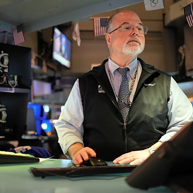 Stocks hold steadier on Wall Street after an encouraging update on inflation