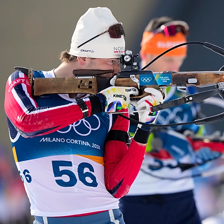 Norwegian biathlete wins another Olympic bronze medal, 3 days after confessing his infidelity