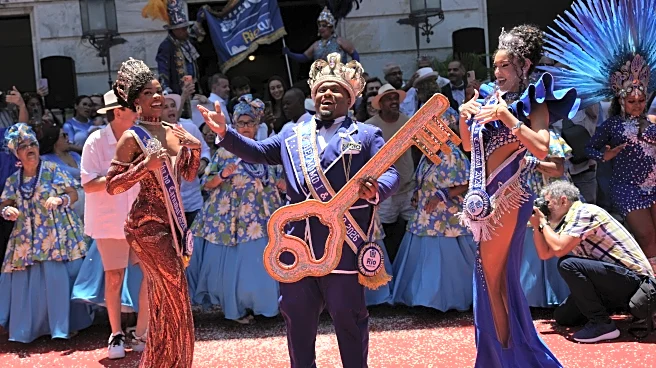 Let the revelry begin: Rio mayor hands city's key to King Momo as Carnival kicks off