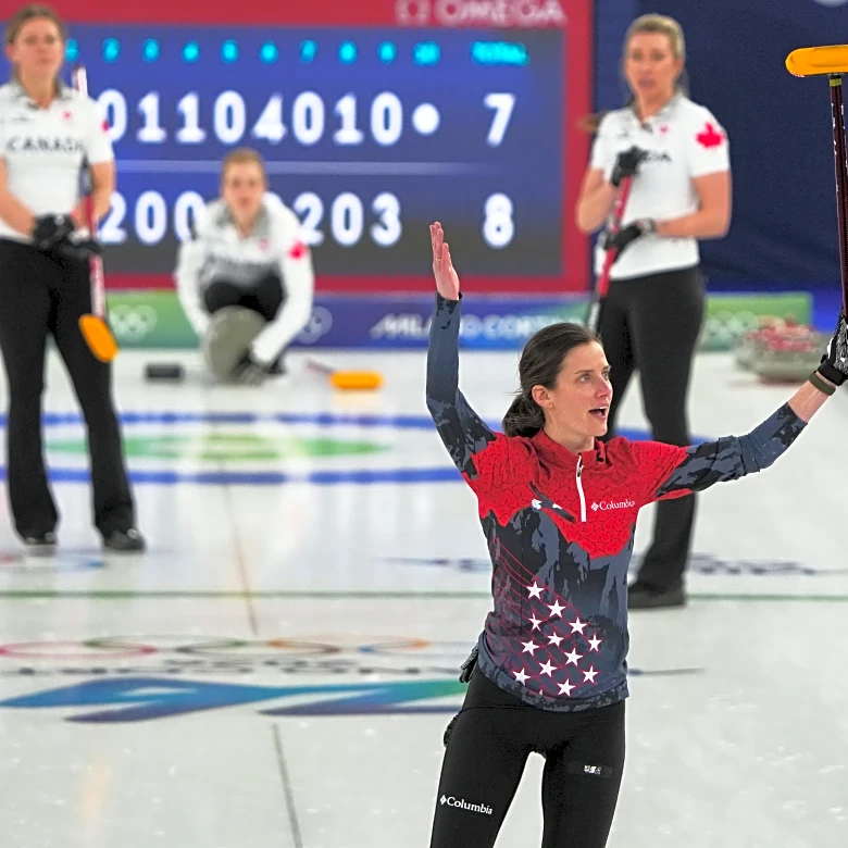 Surprise! US women's curling team beats Canada for first time at an Olympic Games