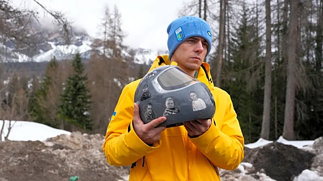 Ukrainian skeleton racer loses his appeal over helmet honoring war victims at the Olympics