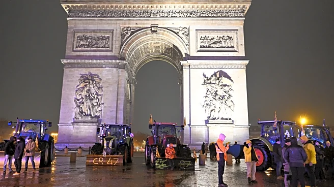 Paris police fatally shoot a knife-wielding man who tried to attack officers at Arc de Triomphe