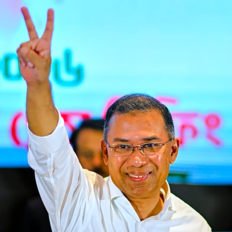 Bangladesh's Tarique Rahman pledges to work for democracy after landslide victory in election