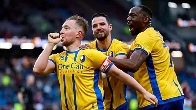 Third-tier Mansfield stuns Premier League team Burnley for another FA Cup shock