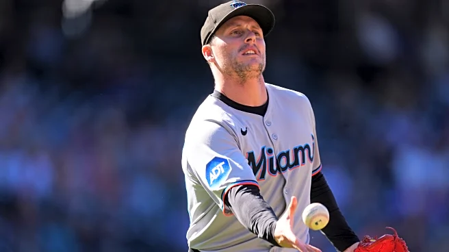 Marlins win arbitration hearing vs. pitcher Calvin Faucher, players finish 8-4 against teams