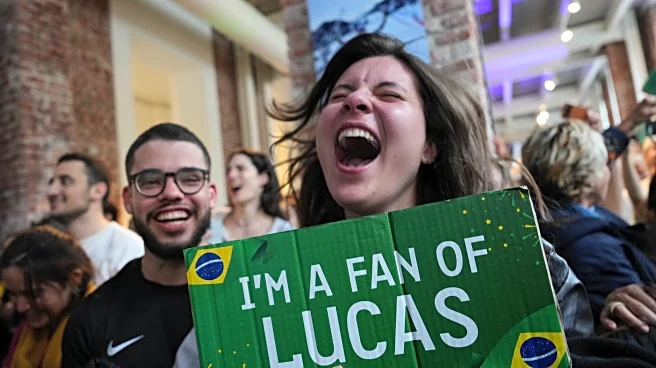 Brazilians celebrate 'Carnival in the Italian snow' as Alpine skier wins Olympic gold