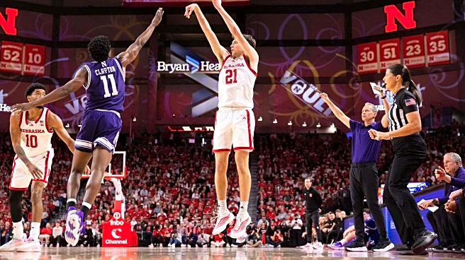 Pryce Sandfort's 29 points lead No. 7 Nebraska past Northwestern 68-49