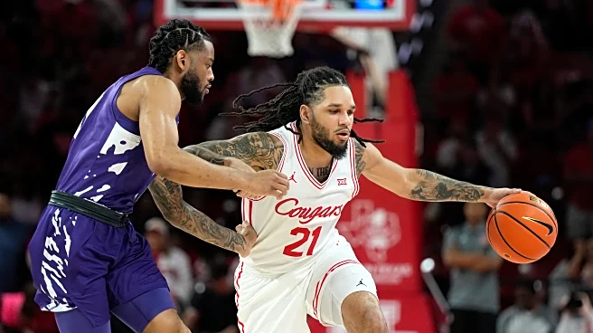 Emanuel Sharp scores 23, No. 3 Houston downs Kansas State 78-64