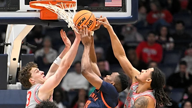 Thomas, Lewis help No. 15 Virginia beat Ohio State 70-66 in Nashville