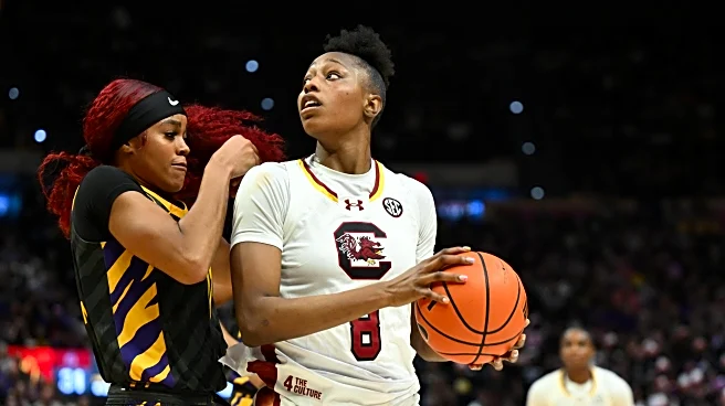 No. 3 South Carolina beats No. 6 LSU 79-72, extending winning streak against the Tigers to 18 games