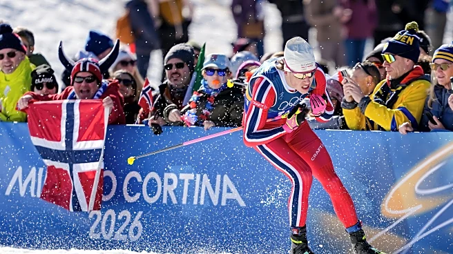 Norway cross-country star Klaebo wins 9th gold medal, setting a Winter Olympics record